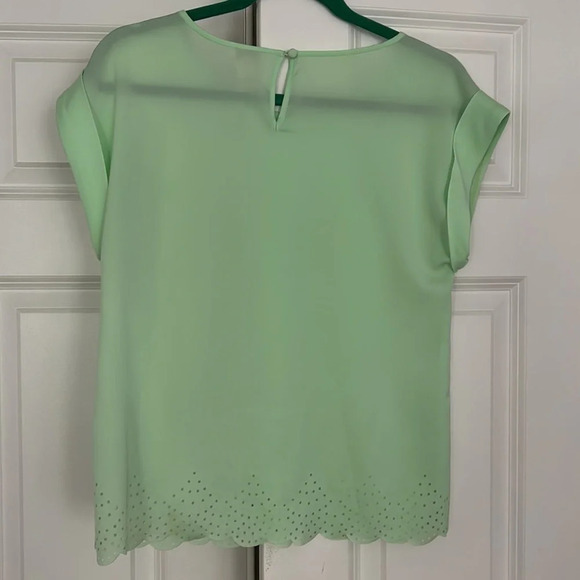 J.Crew green blouse size 00 - Picture 4 of 7